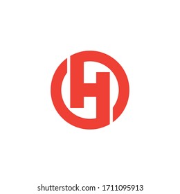 Diseño de logotipo vectorial de letra H