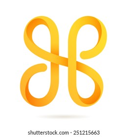 H letter vector logo icon design template element