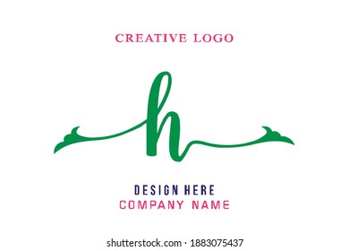 El logotipo con letras H es sencillo, fácil de entender y autorizado