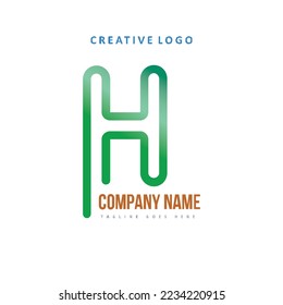 H lettering, perfect for company logos, offices, campuses, schools, religious education