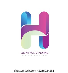 H lettering, perfect for company logos, offices, campuses, schools, religious education