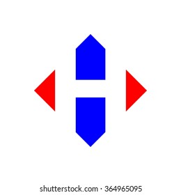 H logo