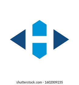 H Logo can be used for company, icon, sign, and others.