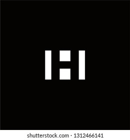 H Logo Capital Letters Designs Templete