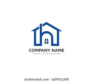 h logo for the company