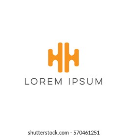 H logo design 2