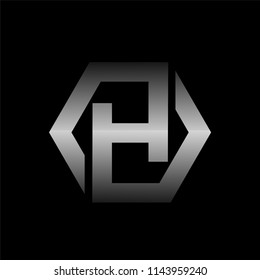 the h logo design