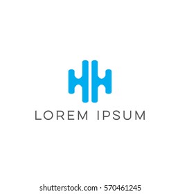 H logo design 3