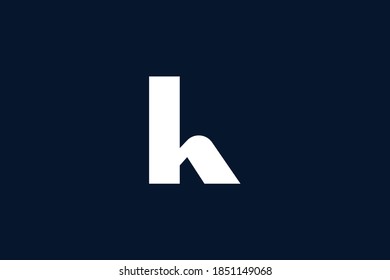 H Logo Design Konzept mit Hintergrund. Initial basierter kreativer Minimal-Monogramm-Icon-Buchstabe. Modernes luxuriöses Alphabet, Vektordesign