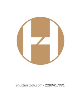h diseño del logotipo facil pegajoso símbolo h a4