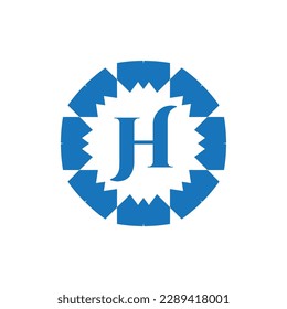h Logo-Design leicht einprägbares h-Symbol a1