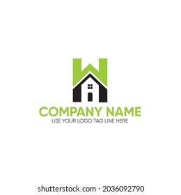 H logo design, H home logo