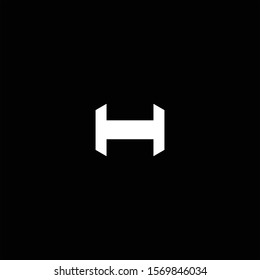 h logo design. letter logo design