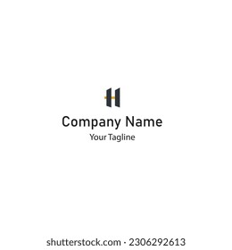 The H logo design is a sleek and sophisticated representation of the letter "H" that exudes elegance and modernity. The logo features a carefully crafted and simplified letterform, designed to create 