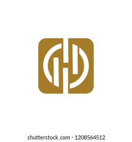 H logo design vector icon template