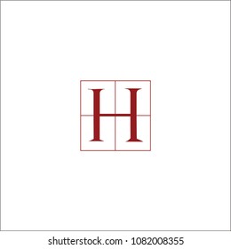 h logo design, h vector, h letter