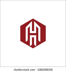 h logo design, h vector, h letter