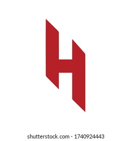 H logo, H font brand, H emblem