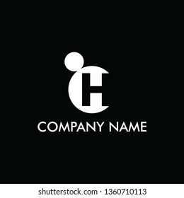 H logo with human form