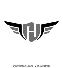 H Logo Justice Logo Vektorgrafik Design Illustration