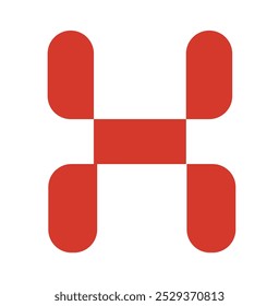 Logotipo H, logótipo H, logótipo H, logótipo H, logótipo H, logótipo H