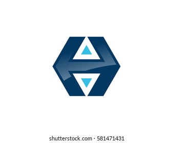 H logo letter