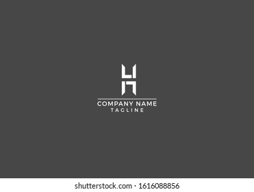 H Logo Letter Abstract Design In Vector file