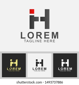 H Logo Letter Design Vector Template is modern & minimalistic high quality logo for marketing agency, seo agency, digital company, fashion, business, industry, etc whose name begins with the letter H.