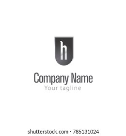 H LOGO LETTER TEMPLATE 