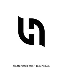 H logo is a little explanation of the concept of the logo: a unique H letter with clean, clear, thick, and elegant lines