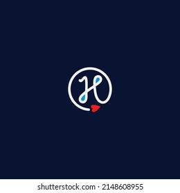 H Logo and Luxury H Logo Design