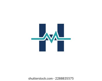 H Diseños de nombre de logotipo, temas, plantillas y elementos gráficos descargables, Diseño de logotipo H Infinity, Plantilla de diseño de logotipo de corazón médico Imagen vectorial libre de regalías, diseños de logotipo de corazón, temas, plantillas.