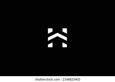 H Logo Rising Arrow Symbol Stock Vector (Royalty Free) 2148825403 ...