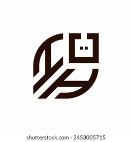 h Logo simple clean and elegance