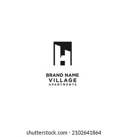 H LOGO TEMPLATE VECTOR FOR COMPANIES