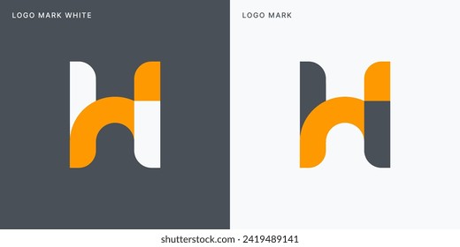 H Logo Template Vector Icon Illustration Design