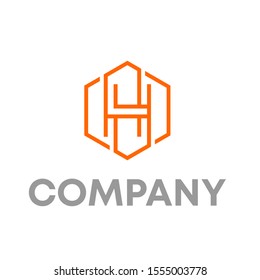 H logo vector design sign template