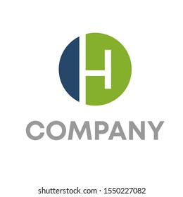 H logo vector design template