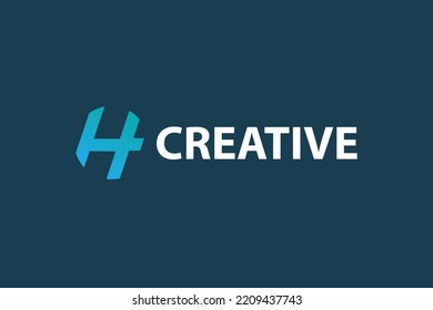 H Logo Vector Design Template