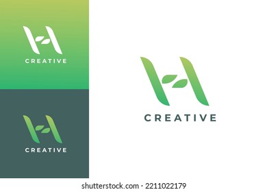 H Logo Vector Design Template