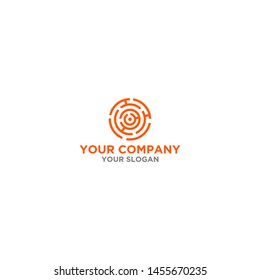 H Maze Logo Design Vector