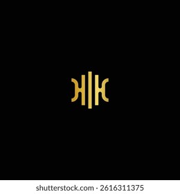 h monogram logo design for brand identity