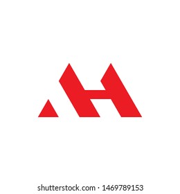 H Monogram Logo Designsimple Minimal Modern Stock Vector (Royalty Free ...