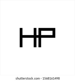 h and p logo design