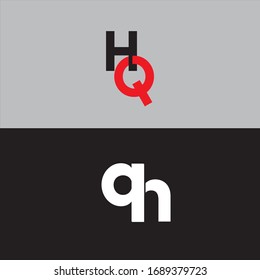 H Q letter logo vector design