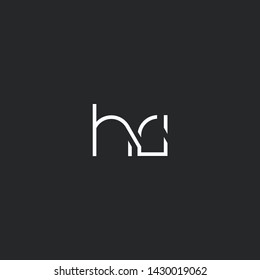 H R I letters Joint logo icon vector for business card and corporate identity.