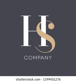 H S Logo Design