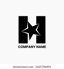 H-Stern abstraktes Logo-Design