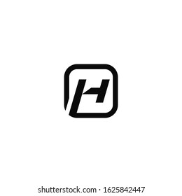 H strength symbol super concept elements icon logo