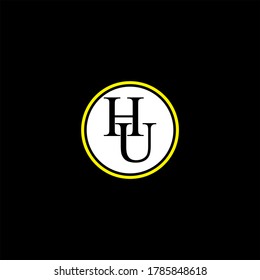 Diseño monográfico del logotipo de la letra U